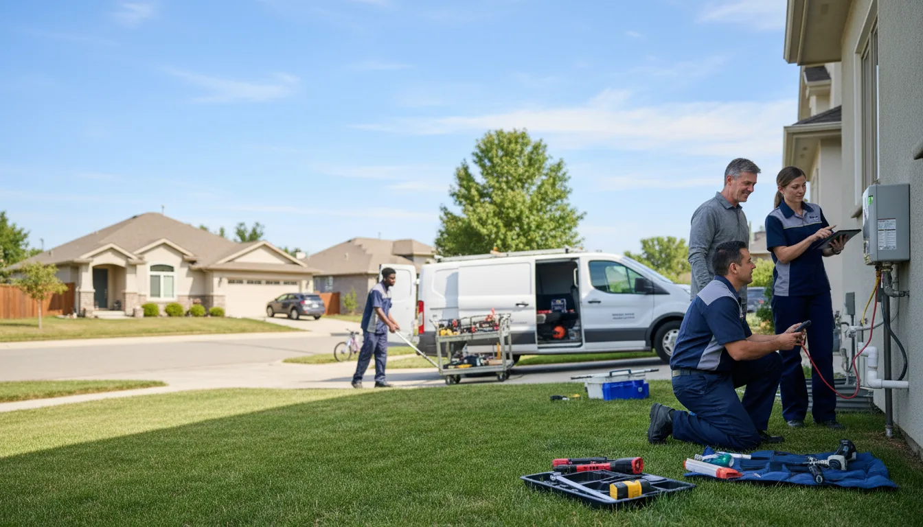 Tankless water heater service in Ellison Bay, WI